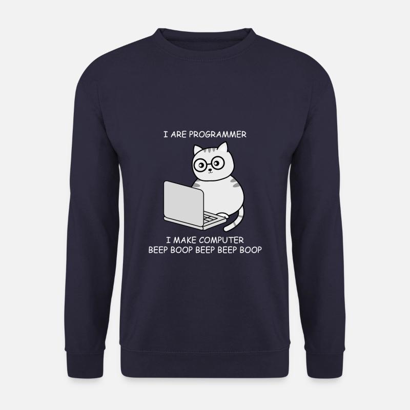Informaticien ingénieur en programmation informatique - Sweat-shirt Unisexe - marine