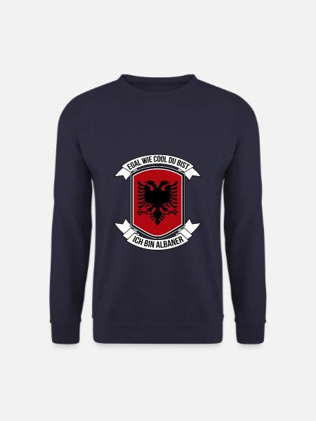 Albanien - Unisex Pullover - Navy