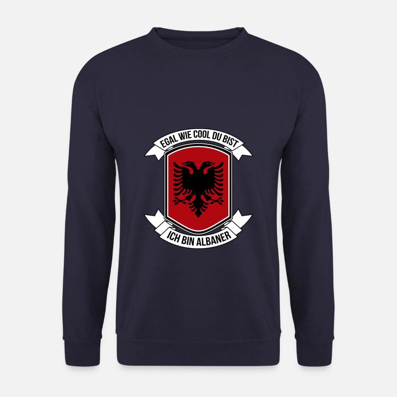 Albanien - Unisex Pullover - Navy