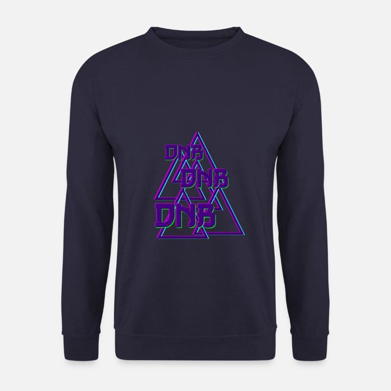 Drum ANd Bass Rave Raver Geschenk - Unisex Pullover - Navy