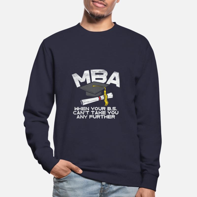 MBA Master Studium Absolvent Geschenk Unisex Pullover