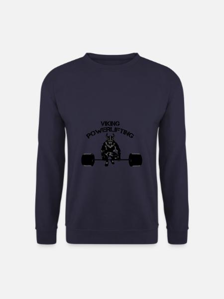 Viking powerlifting fitness musculation - Sweat-shirt Unisexe - marine