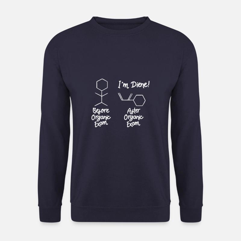 ORGANIC CHEMISTRY I'm Diene science chemistry - Unisex Pullover - Navy