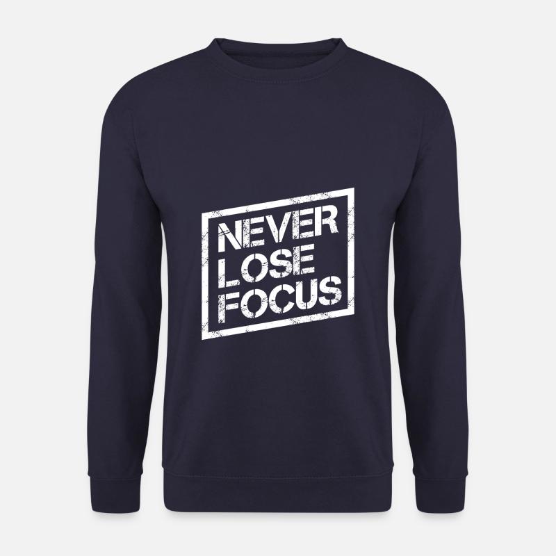 Motivation Spruch - Unisex Pullover - Navy