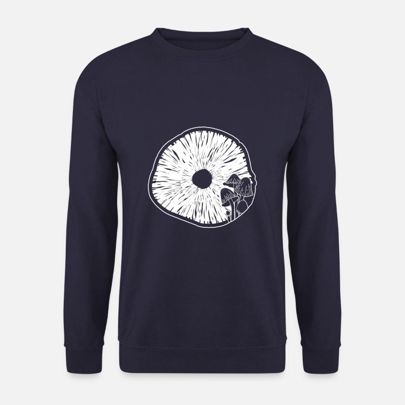 Mushroom Spore - Unisex Pullover - Navy