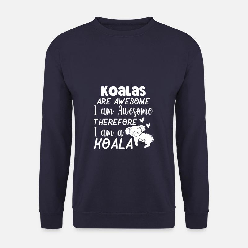 Koalas Are Awesome - Unisex Pullover - Navy
