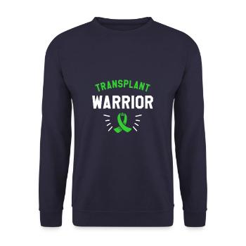 Transplant Strong Kidney Transplant Surgery - Unisex Sweatshirt - navy - Front - Alina (178cm) & Michal (187cm)