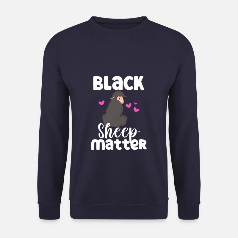 Funny Sheep Sarcasm - Unisex Pullover - Navy