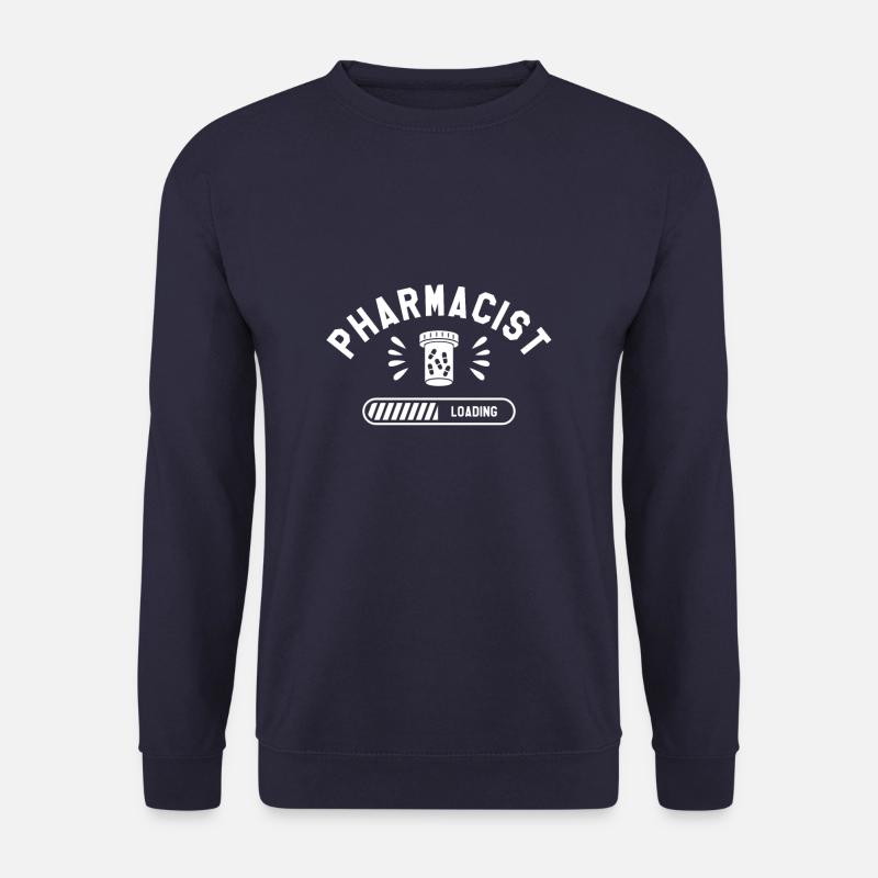 Pharmacist Loading Pharmacy Technician Medical - Unisex Sweatshirt - navy