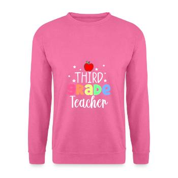 3rd Grade Teacher - Unisex Pullover - Pink - Vorne