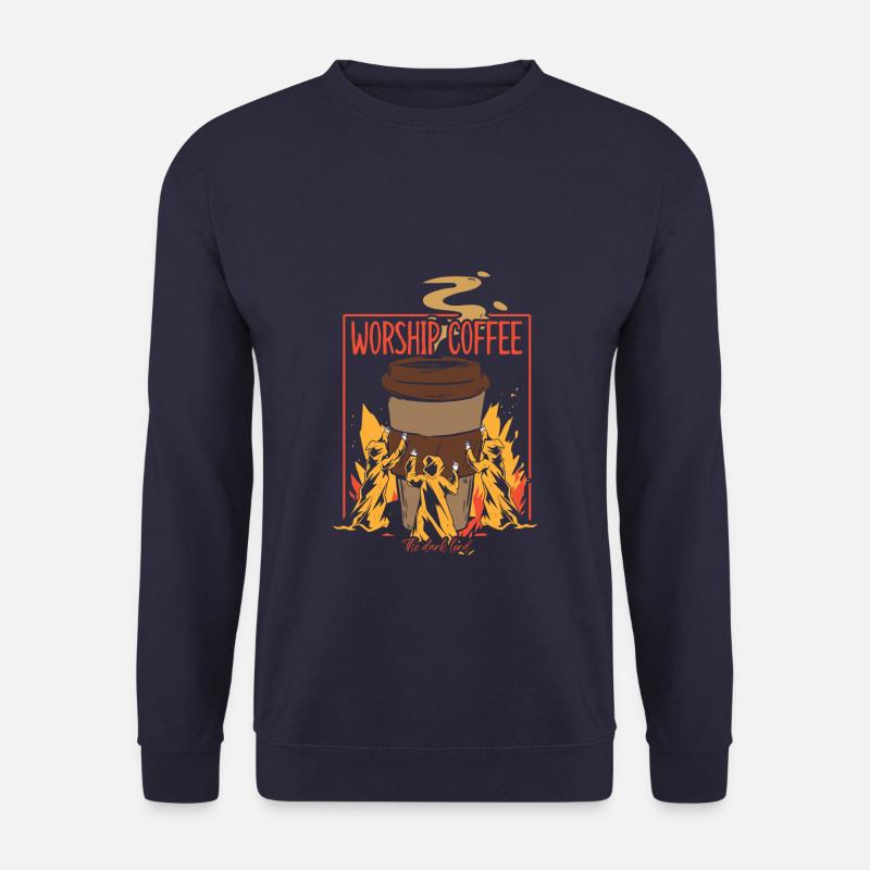 Worship Coffee - Unisex Pullover - Navy