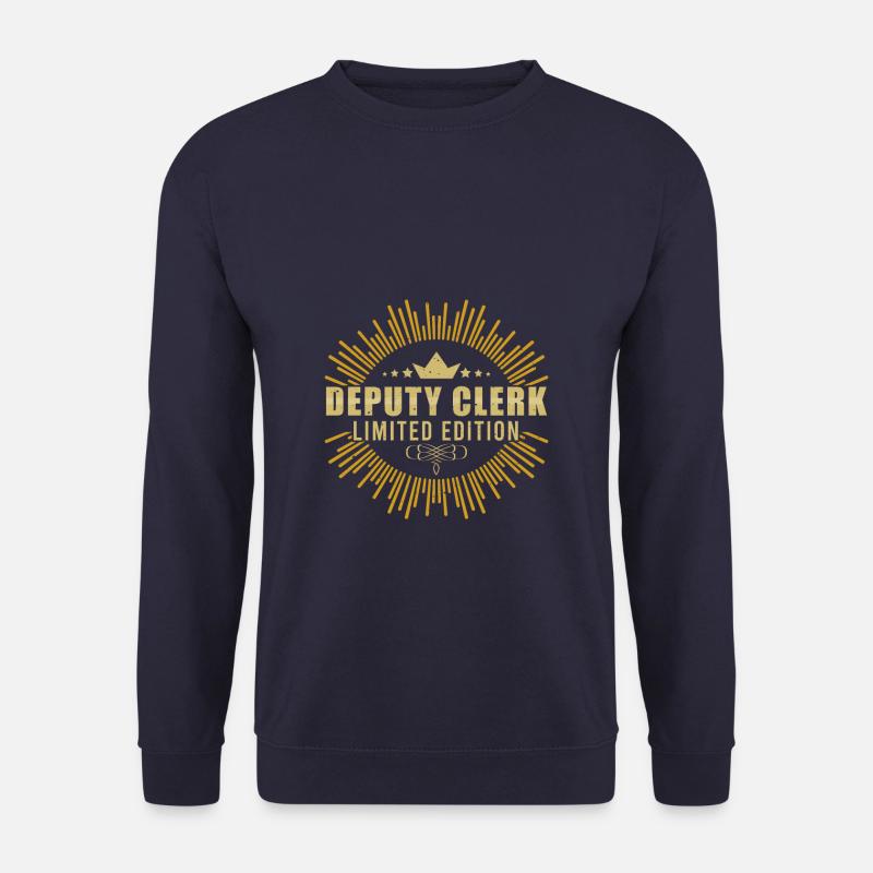 Deputy Clerk - Unisex Pullover - Navy