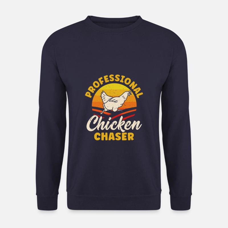 Professional Chicken Farmer - Unisex Pullover - Navy