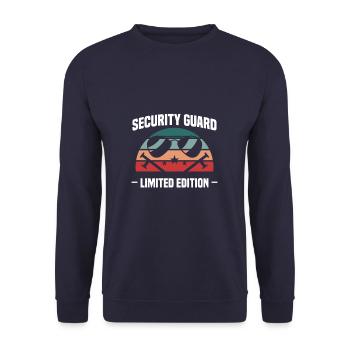 Garde de sécurité rétro Edition limitée Guards - Sweat-shirt Unisexe - marine - Devant - Alina (178cm) & Michal (187cm)