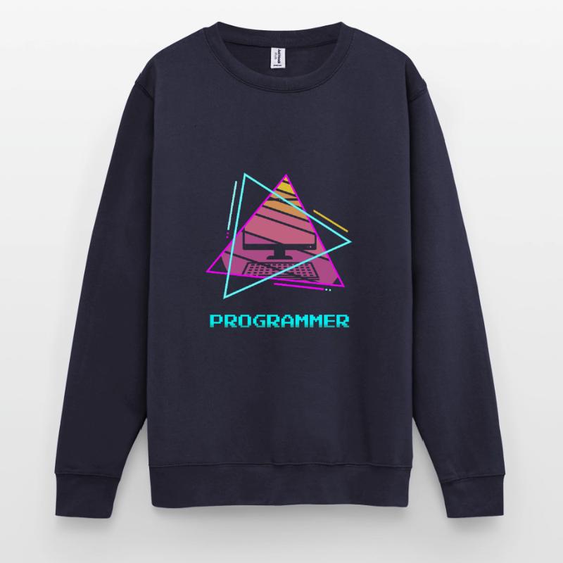 Retro Programmer Computer Programming Unisex Sweatshirt