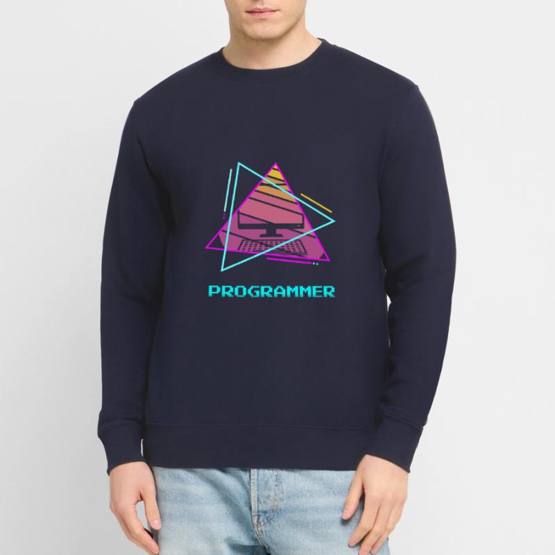 Retro Programmer Computer Programming Unisex Sweatshirt