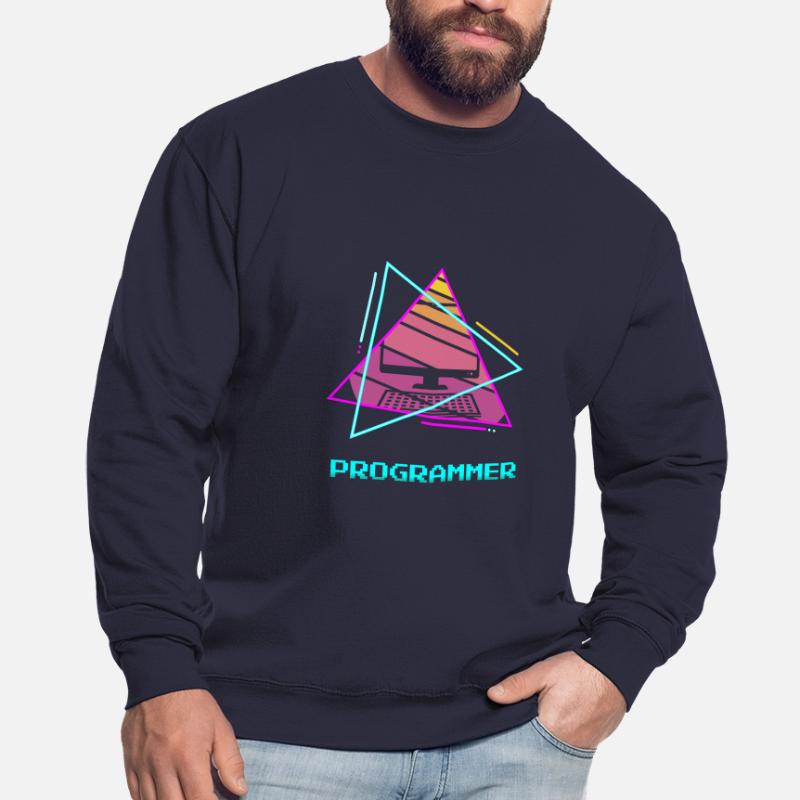 Retro Programmer Computer Programming Unisex Sweatshirt