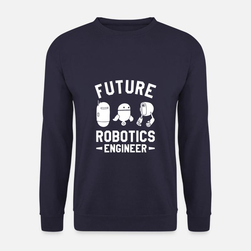 Future Robotics Engineer Science Engineering - Unisex Sweatshirt - navy