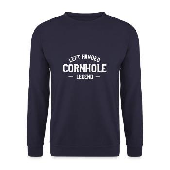 I Don't Go Anywhere Without My Bipod Coyote - Unisex Sweatshirt - navy - Front - Alina (178cm) & Michal (187cm)