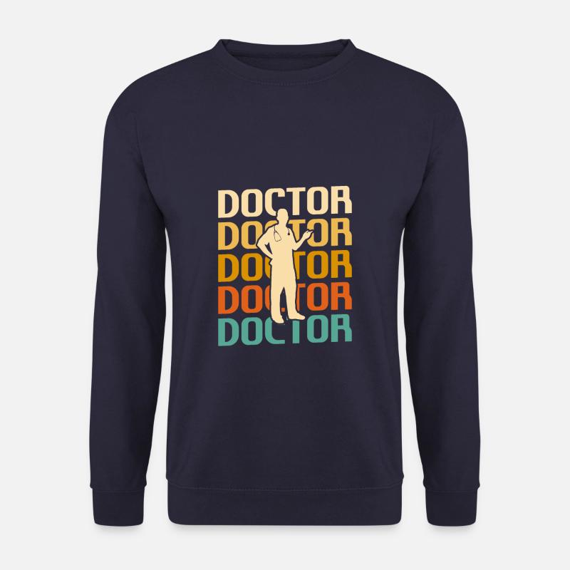 Retro Arzt Ärzte - Unisex Pullover - Navy