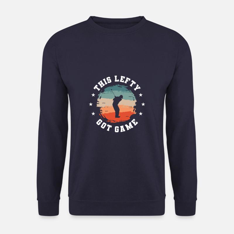 Dieser Lefty Got Game Golfer Golf Golfen - Unisex Pullover - Navy