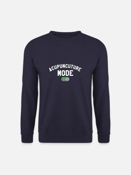 Acupuncture Mode On Acupuncturist - Unisex Sweatshirt - navy