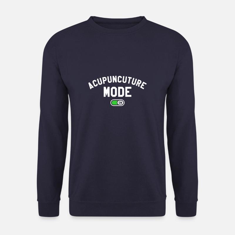Acupuncture Mode On Acupuncturist - Unisex Sweatshirt - navy
