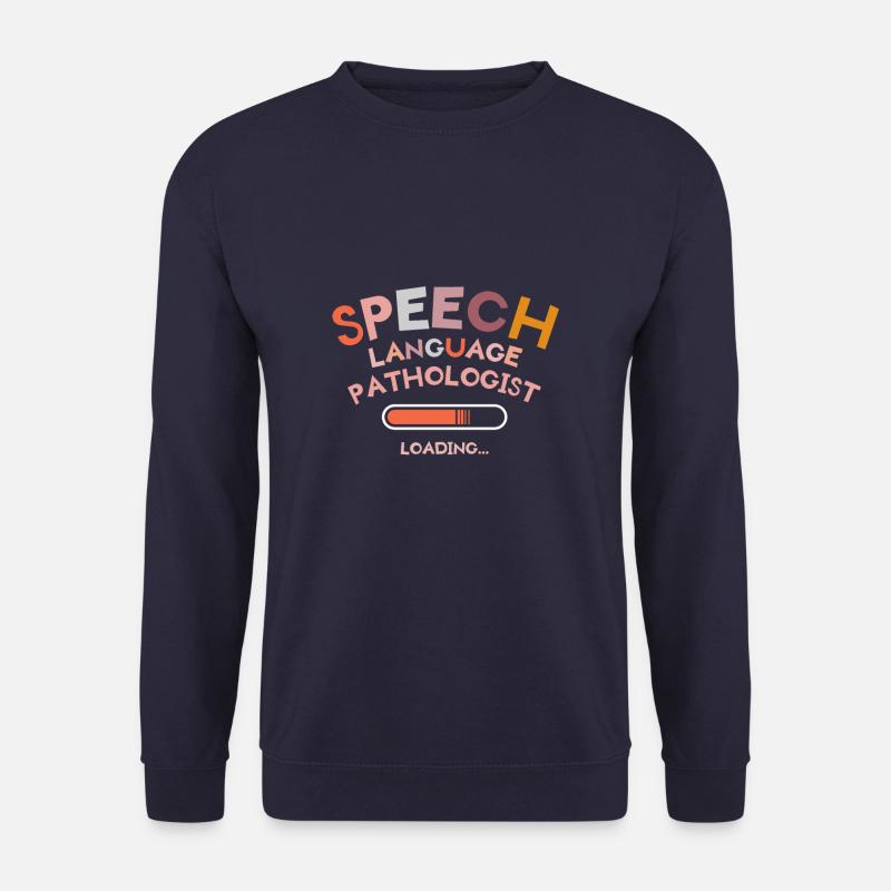 Sprachpathologe SLPA wird geladen - Unisex Pullover - Navy