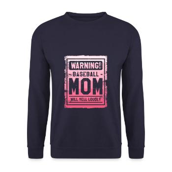 Ich bin die verrückte Reha-Krankenschwester, die dich vor RN gewarnt hat - Unisex Pullover - Navy - Vorne - Alina (178cm) & Michal (187cm)
