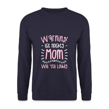 I'm The Crazy Rehab Nurse They Warned You About RN - Unisex Sweatshirt - navy - Front - Alina (178cm) & Michal (187cm)