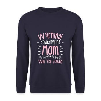I'm The Crazy Rehab Nurse They Warned You About RN - Unisex Sweatshirt - navy - Front - Alina (178cm) & Michal (187cm)