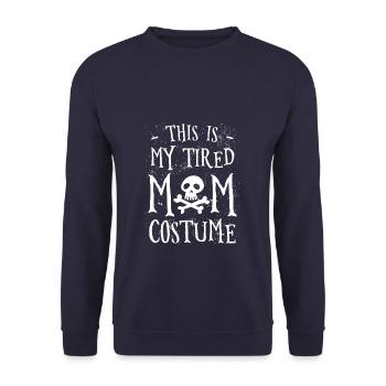 I'm The Crazy Rehab Nurse They Warned You About RN - Unisex Sweatshirt - navy - Front - Alina (178cm) & Michal (187cm)
