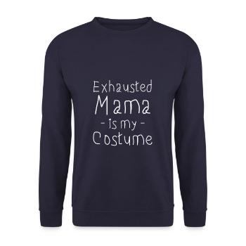 Ich bin die verrückte Reha-Krankenschwester, die dich vor RN gewarnt hat - Unisex Pullover - Navy - Vorne - Alina (178cm) & Michal (187cm)