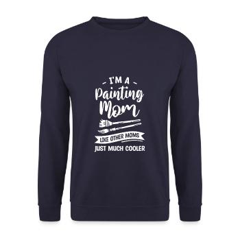 I'm The Crazy Rehab Nurse They Warned You About RN - Sweat-shirt Unisexe - marine - Devant - Alina (178cm) & Michal (187cm)
