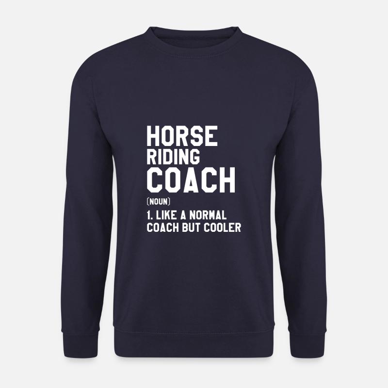 Reitkutsche wie eine normale Kutsche, aber cooler - Unisex Pullover - Navy