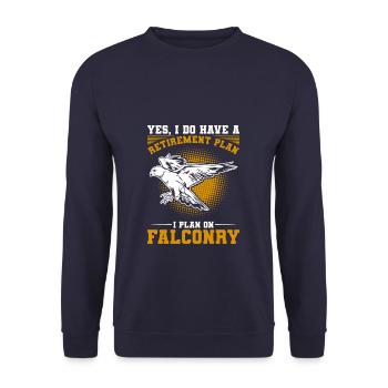 I'm The Crazy Rehab Nurse They Warned You About RN - Unisex Sweatshirt - navy - Front - Alina (178cm) & Michal (187cm)