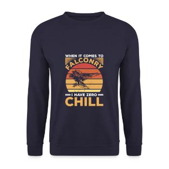 I'm The Crazy Rehab Nurse They Warned You About RN - Unisex Sweatshirt - navy - Front - Alina (178cm) & Michal (187cm)