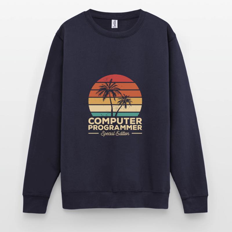 Retro Computerprogrammierer Sonderedition Unisex Pullover