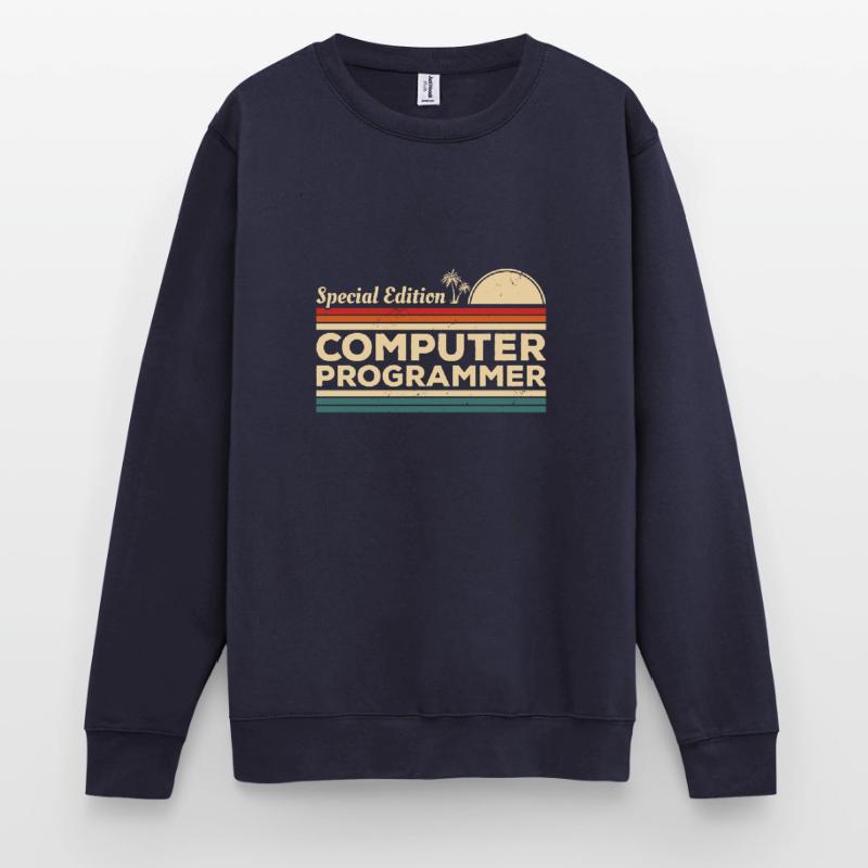 Retro Special Edition Computerprogrammierer Unisex Pullover