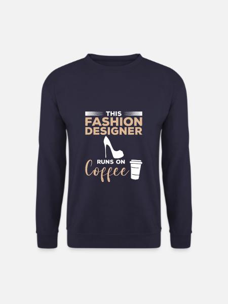 Diese Modedesignerin entwirft Kaffee - Unisex Pullover - Navy