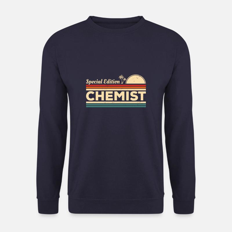 Vintage Sonderausgabe Chemiker Chemie - Unisex Pullover - Navy