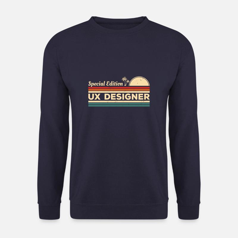 Vintage Special Edition UX Designer Benutzer - Unisex Pullover - Navy