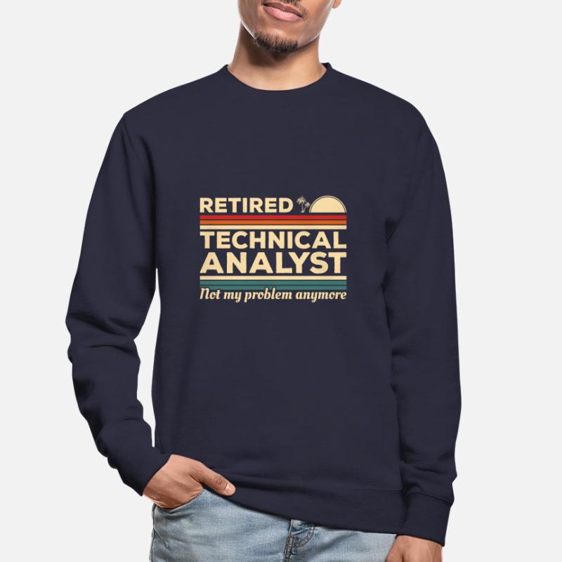 This Technical Analyst Needs Wine Unisex Sweatshirt