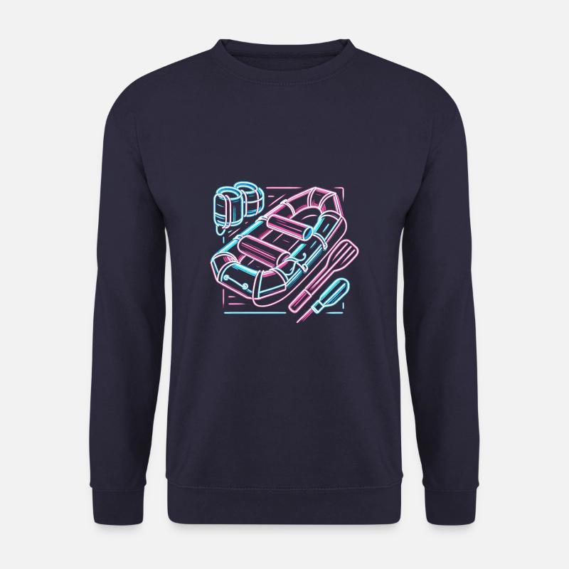 River Wildwasser Rafting Rafter - Unisex Pullover - Navy