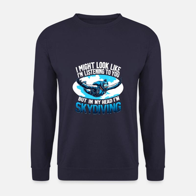 Fallschirmspringen Fallschirmspringen Fallschirmspringer Fallschirmspringer - Unisex Pullover - Navy