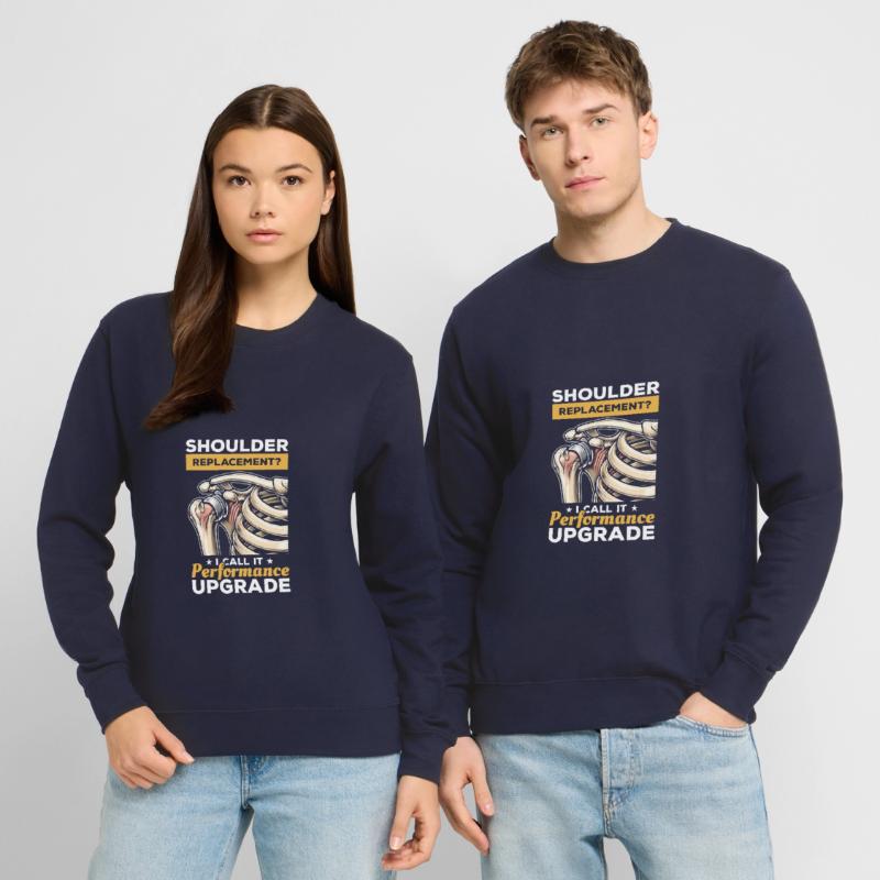 Bionic Shoulder Replacement Surgery Joint Recovery Unisex Sweatshirt
