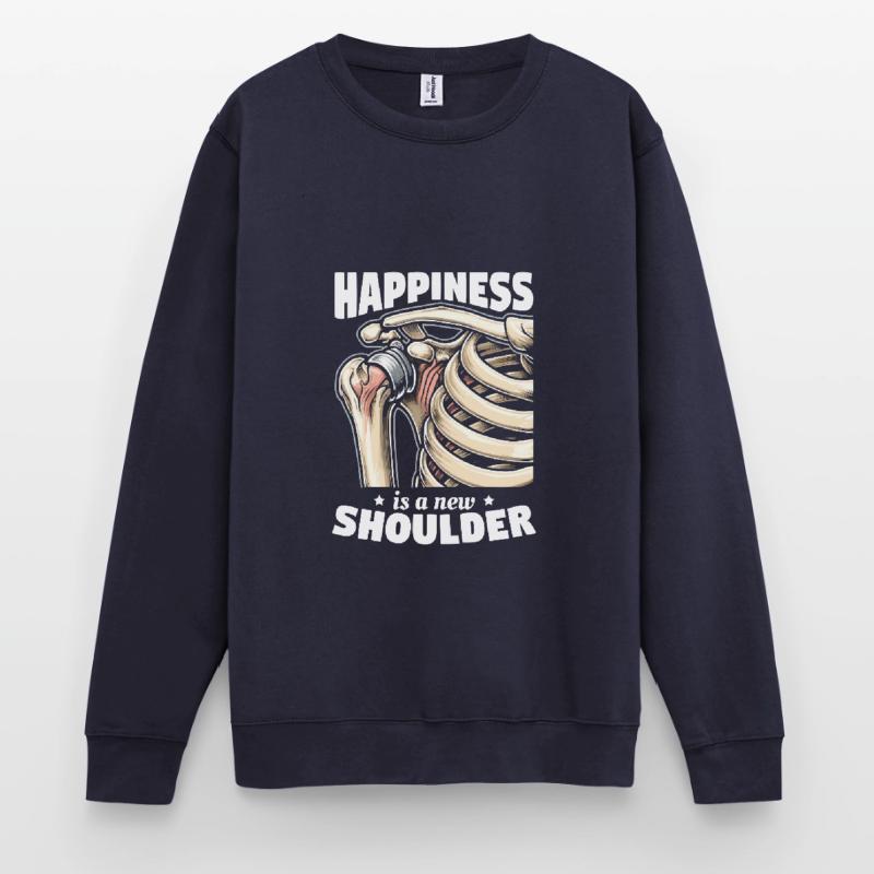 Bionic Shoulder Replacement Surgery Joint Recovery Unisex Sweatshirt