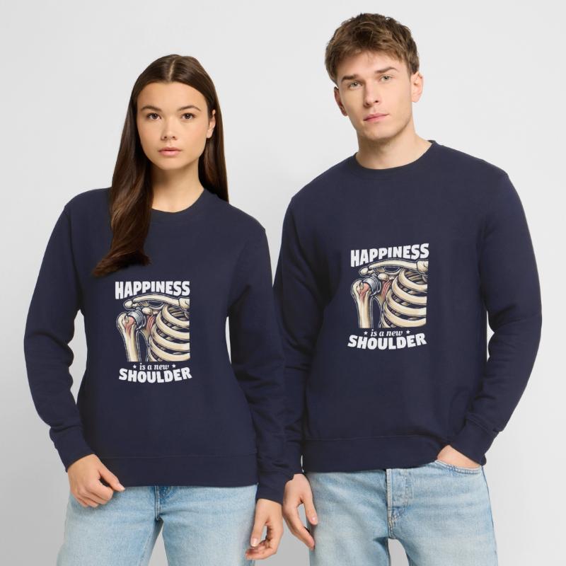 Bionic Shoulder Replacement Surgery Joint Recovery Unisex Sweatshirt