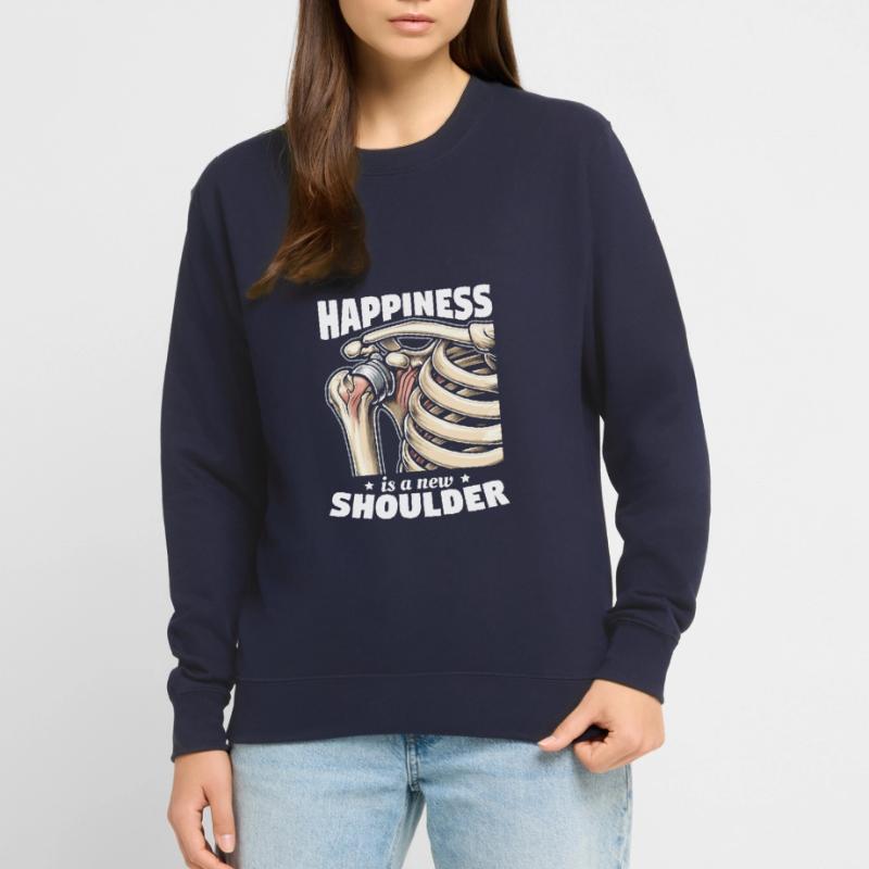 Bionic Shoulder Replacement Surgery Joint Recovery Unisex Sweatshirt