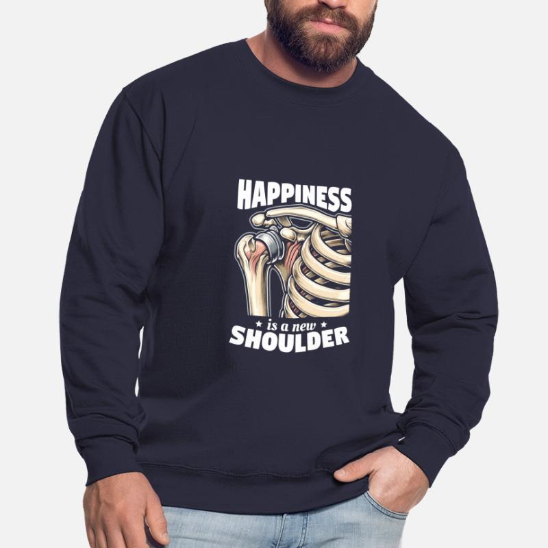 Bionic Shoulder Replacement Surgery Joint Recovery Unisex Sweatshirt